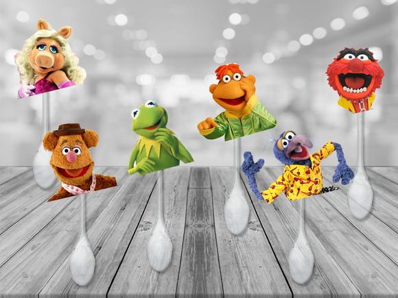colherzinhas decoradas os muppets