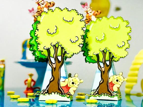 cone árvore ursinho pooh