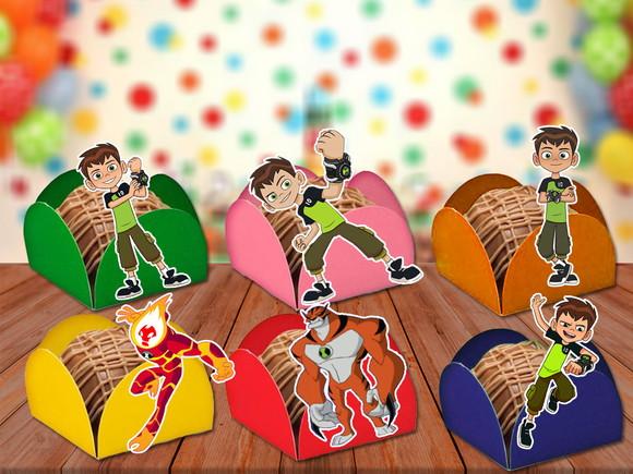 Forminhas Ben 10 - 100 Unidades