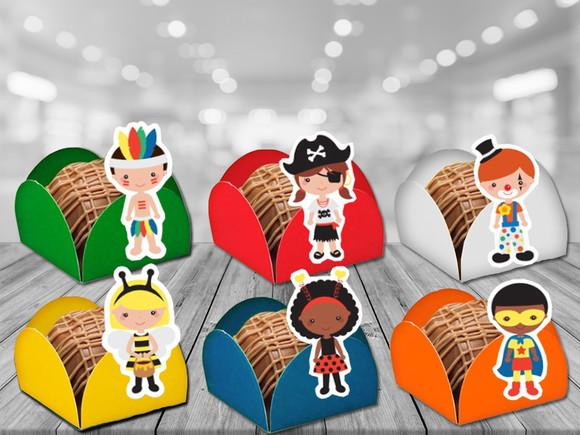Forminhas Bloquinho de Carnaval - 100 Unidades