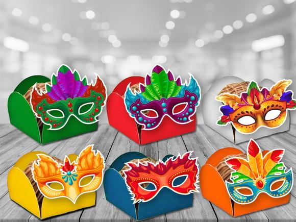 Forminhas Carnaval - 100 Unidades