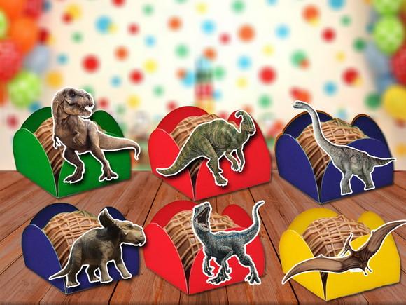 Forminhas Dinossauros - 100 Unidades