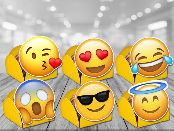 Forminhas Emoji - 100 Unidades