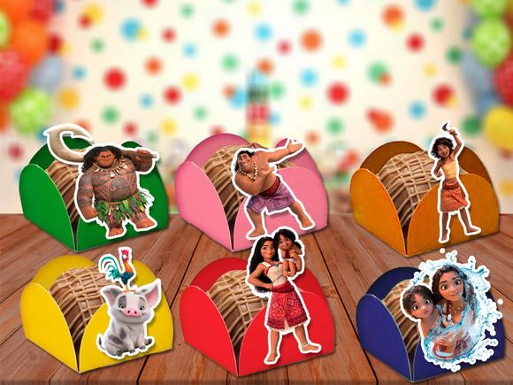 Forminhas Moana 2 - 100 Unidades