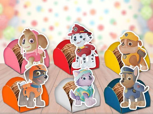 Forminhas Patrulha Canina - 100 Unidades