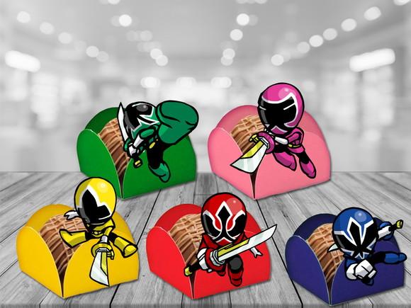 Forminhas Power Rangers - 100 Unidades
