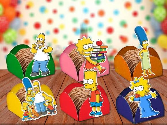 Forminhas Simpsons - 100 Unidades