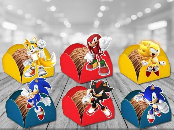 Forminhas Sonic - 100 Unidades