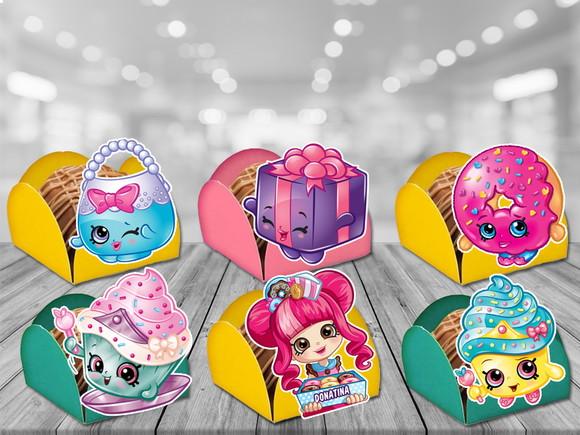 Forminhas Shopkins - 100 Unidades