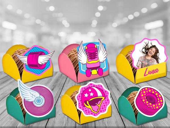 Forminhas Soy Luna - 100 Unidades