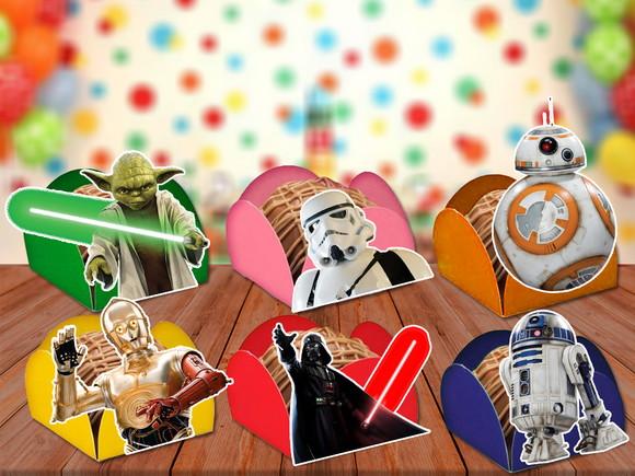 Forminhas Star Wars - 100 Unidades