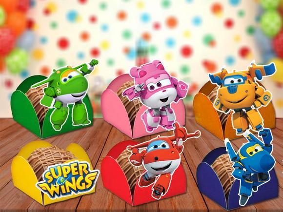 Forminhas Super Wings - 100 Unidades
