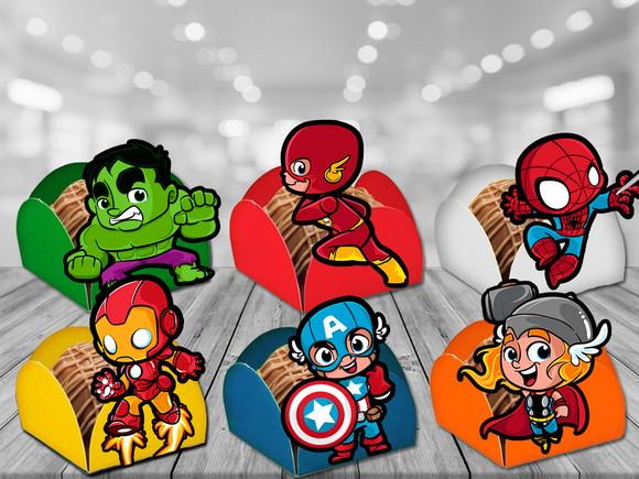 Forminhas Vingadoresvingadores, Forminhas Vingadores, Topper