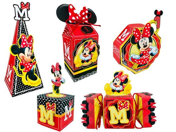 kit festa minnie vermelha