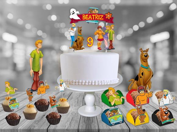 Kit Festa scooby doo