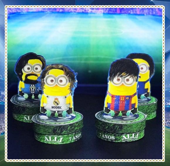 Latinha 3d Minions Champions League