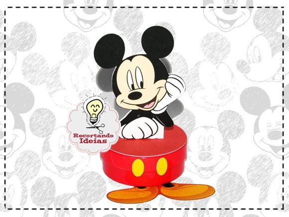 Latinha 3D Mickey Mouse