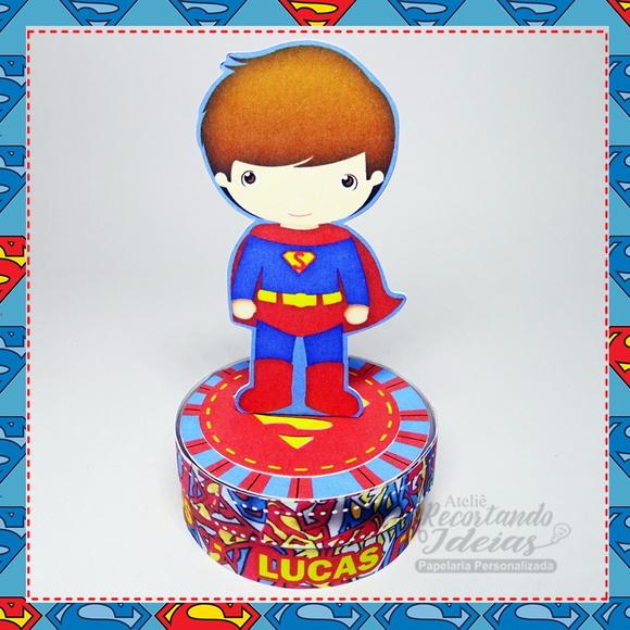 Latinha 3D Superman