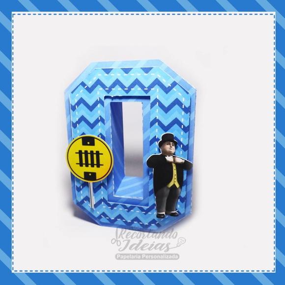 Letras 3D Thomas e seus Amigos