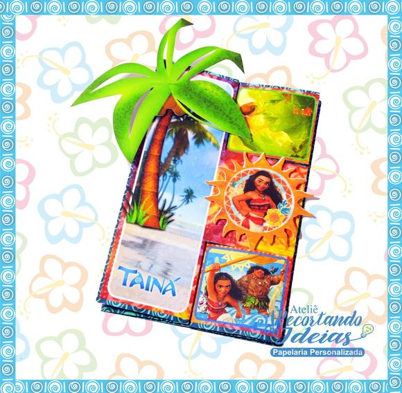 Moana Convite Moana Festa