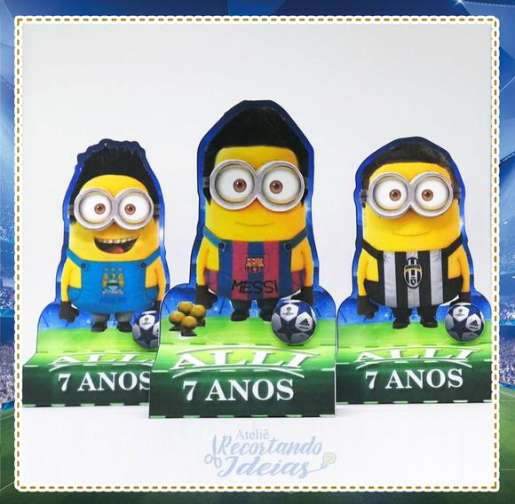 Porta Chocolate B Minions Champions