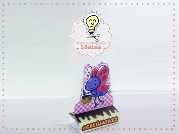 Porta Chocolate Duplo Galinha Pintadinha