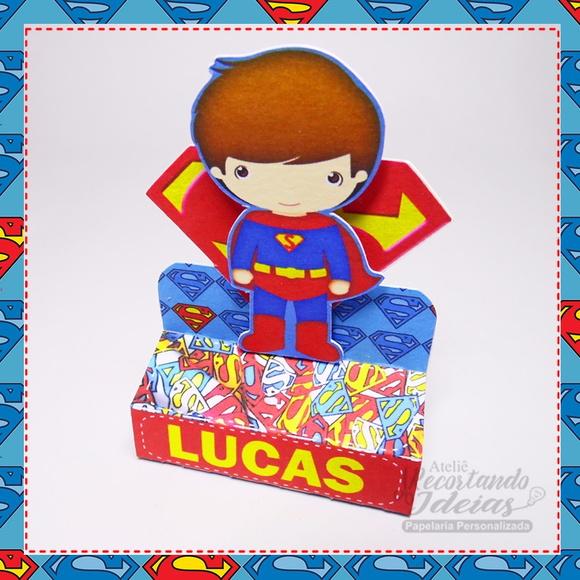 Porta Chocolate Superman