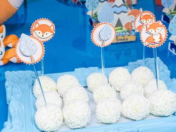 Raposinha kit festa raposa mesversário - frete grátis