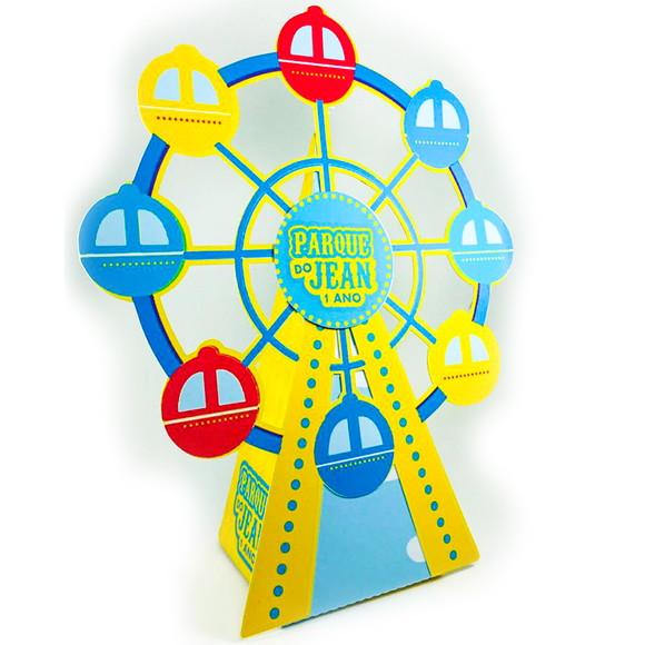 Roda Gigante Parque de Diversões - enfeites de mesa