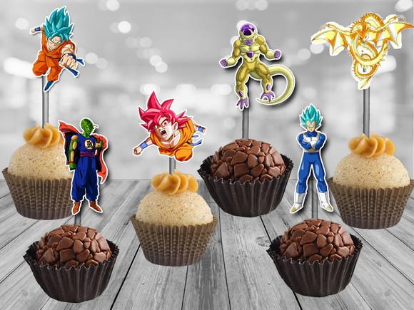 Topper Dragon Ball Super - 100 unidades