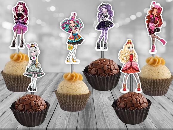 Topper Ever After High - 100 unidades