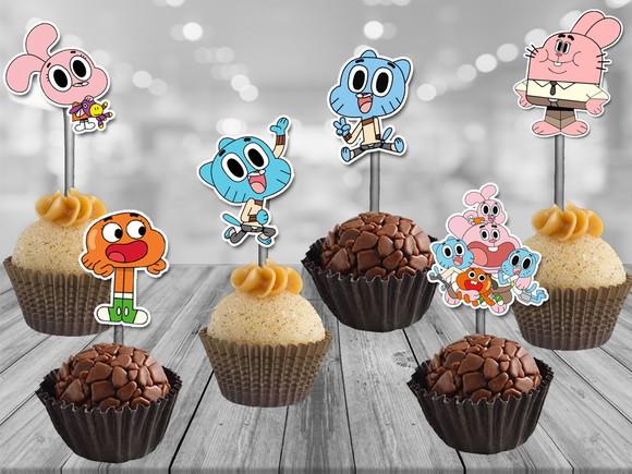 Topper Gumball - 100 unidades