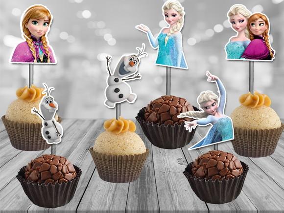 Topper Frozen - 100 unidades