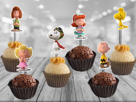 Topper Snoopy - 100 unidades