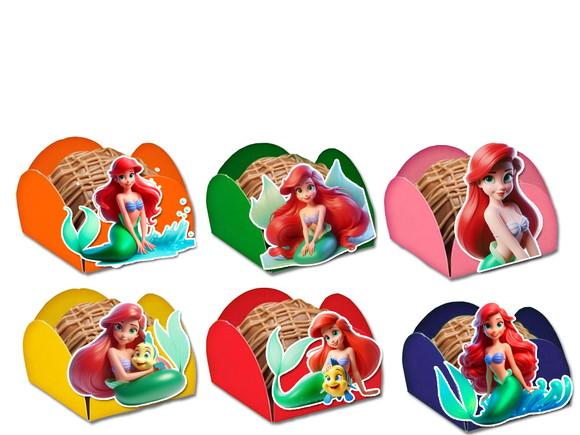 Forminhas para Doces Ariel a Pequena Sereia