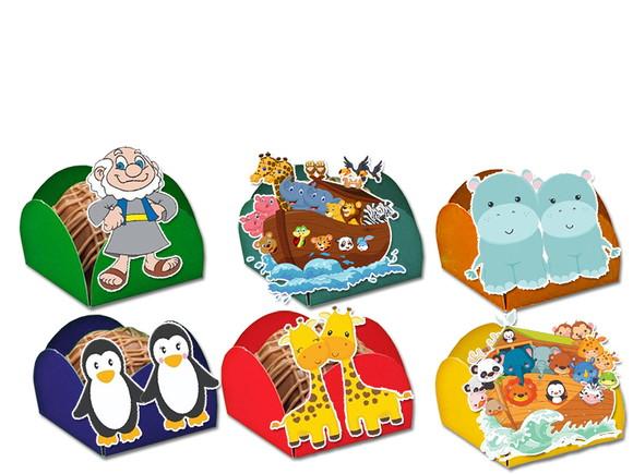 Forminhas para Doces Arca de Noé