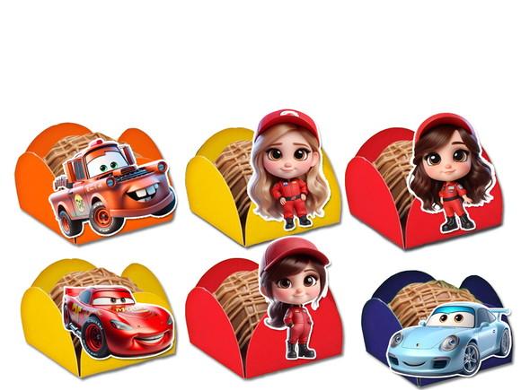 Forminhas para Doces Carros Disney para Meninas