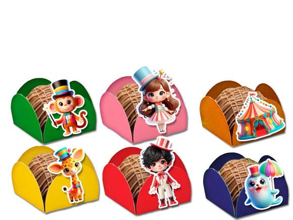 Forminhas para Doces Circo