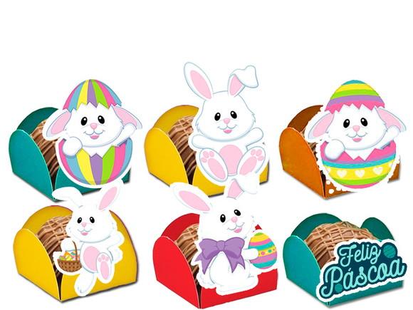 Forminhas para Doces Coelho da Páscoa