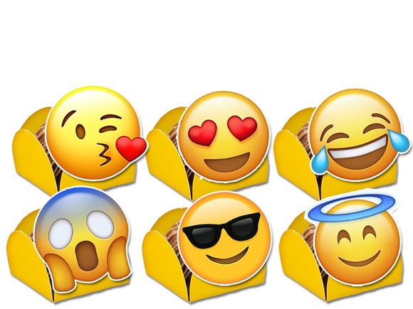 Forminhas para Doces Emoji