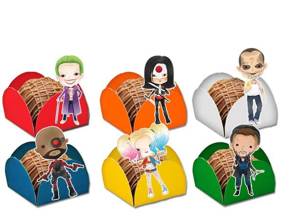 Forminhas para Doces Esquadrão Suicida