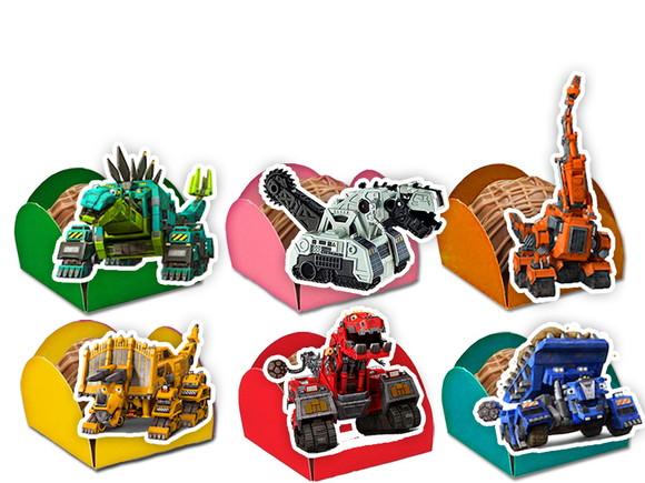 Forminhas para Doces Dinotrux