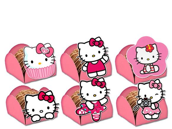 Forminhas para Doces Hello Kitty