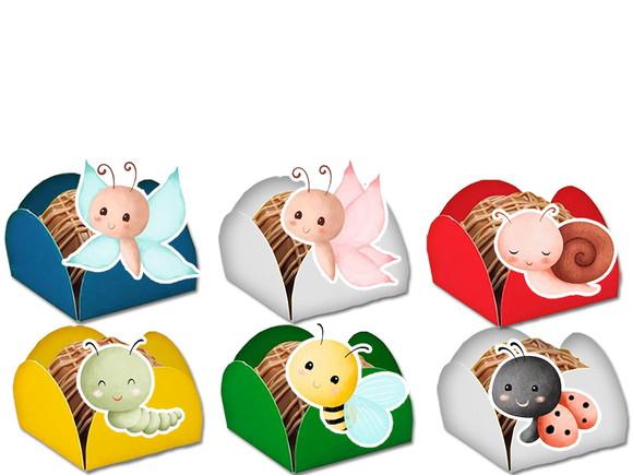 Forminhas para Doces Jardim Encantado