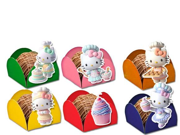 Forminhas para Doces Hello Kitty