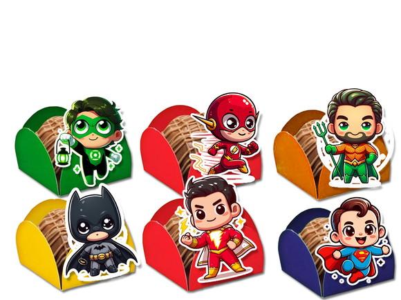 Forminhas para Doces Liga da Justiça Superman