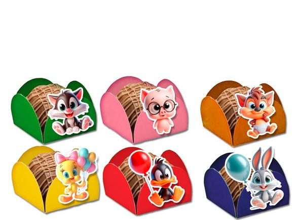 Forminhas para Doces Looney Tunes Baby