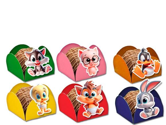Forminhas para Doces Looney Tunes Baby 3d