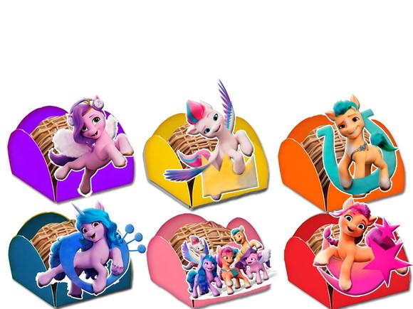 Forminhas para Doces My Little Pony 3d