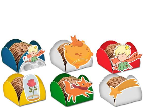 Forminhas para Doces Pequeno Príncipe do Livro